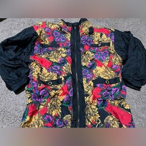 Vintage Colorful Women's Jacket. READ DESCRIPTION